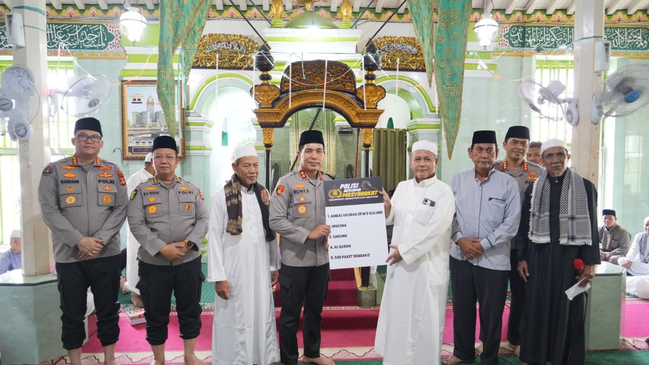 Jumat Keliling, Kapolda Sumsel Dorong Lawang Kidul Bebas Narkoba