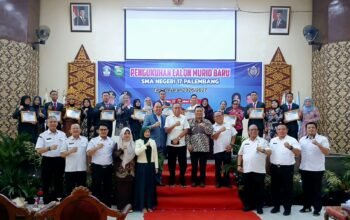 SMAN 17 Palembang Siapkan Generasi Unggul, 400 Siswa Baru Dikukuhkan